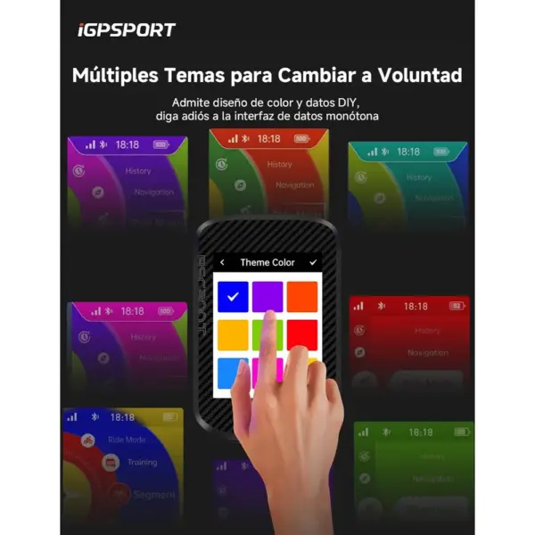 iGPSPORT BSC300T - Compteur vélo GPS tactile avec navigation sur carte, écran 2,4 pouces — 3 iGPSPORT BSC300T - Compteur vélo GPS tactile avec navigation sur carte, écran 2,4 pouces — 3