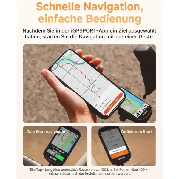 iGPSPORT BSC500 - Fahrradcomputer mit 3,3-Zoll-Touchscreen, Karten- und Sprachnavigation — 5 iGPSPORT BSC500 - Fahrradcomputer mit 3,3-Zoll-Touchscreen, Karten- und Sprachnavigation — 5
