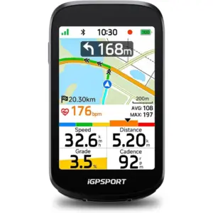 iGPSPORT BSC500 - GPS bike computer with 3.3-inch touchscreen and voice navigation — 1