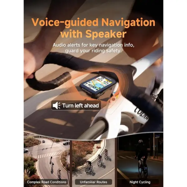 iGPSPORT BSC500 - GPS bike computer with 3.3-inch touchscreen and voice navigation — 4 iGPSPORT BSC500 - GPS bike computer with 3.3-inch touchscreen and voice navigation — 4