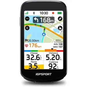 iGPSPORT BSC500 - Compteur vélo GPS tactile 3,3 pouces avec navigation vocale — 1
