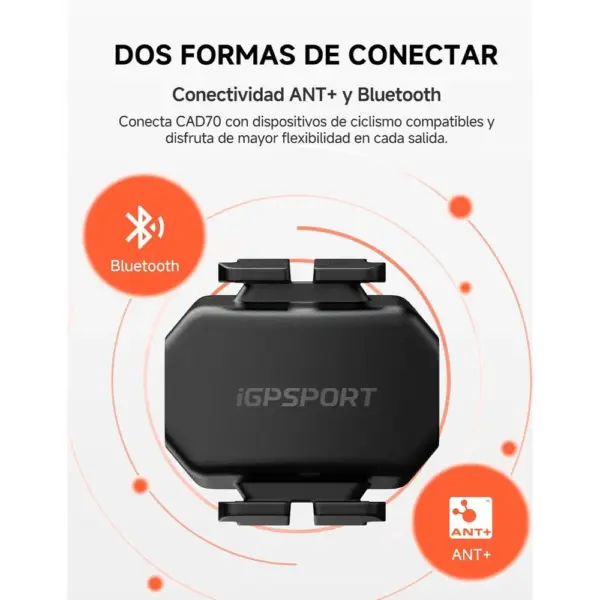 iGPSPORT CAD70 - Sensor de cadencia Bluetooth 5.0 y ANT+ — 3 iGPSPORT CAD70 - Sensor de cadencia Bluetooth 5.0 y ANT+ — 3