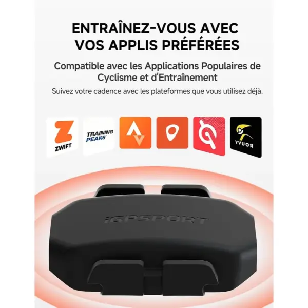 iGPSPORT CAD70 - Capteur de cadence Bluetooth et ANT+ — 4 iGPSPORT CAD70 - Capteur de cadence Bluetooth et ANT+ — 4