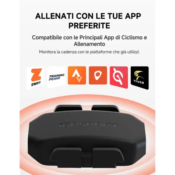 iGPSPORT CAD70 + SPD70 - Sensore di cadenza e sensore di velocità Bluetooth e ANT+ — 5 iGPSPORT CAD70 + SPD70 - Sensore di cadenza e sensore di velocità Bluetooth e ANT+ — 5
