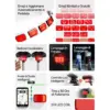 iGPSPORT ET6 - Luce posteriore bici con emoji, frecce e sensore di frenata — 2 iGPSPORT ET6 - Luce posteriore bici con emoji, frecce e sensore di frenata — 2