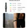 iGPSPORT HR70 - Fascia cardio da braccio Bluetooth e ANT+ con zone a LED — 5 iGPSPORT HR70 - Fascia cardio da braccio Bluetooth e ANT+ con zone a LED — 5