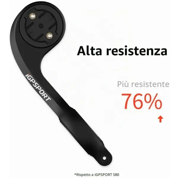 iGPSPORT M80 - Supporto anteriore per manubrio per ciclocomputer GPS — 3 iGPSPORT M80 - Supporto anteriore per manubrio per ciclocomputer GPS — 3