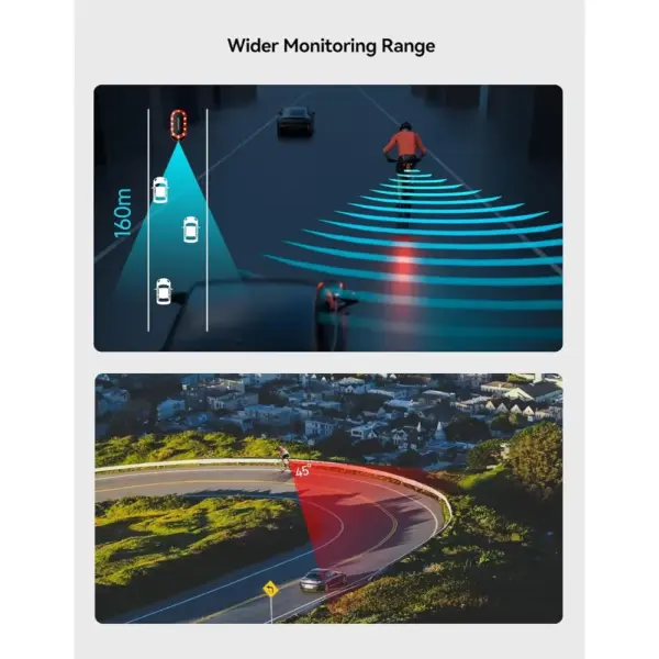 iGPSPORT SR Mini - radar rear light with 160 m detection — 3 iGPSPORT SR Mini - radar rear light with 160 m detection — 3