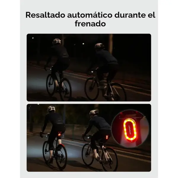 iGPSPORT SR Mini - Luz trasera con radar y detección de frenado — 4 iGPSPORT SR Mini - Luz trasera con radar y detección de frenado — 4