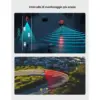 iGPSPORT SR Mini - Luce posteriore radar per bici con rilevamento della frenata — 3 iGPSPORT SR Mini - Luce posteriore radar per bici con rilevamento della frenata — 3