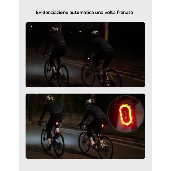 iGPSPORT SR Mini - Luce posteriore radar per bici con rilevamento della frenata — 4 iGPSPORT SR Mini - Luce posteriore radar per bici con rilevamento della frenata — 4