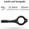iGPSPORT S60 - verlängerte Fronthalterung für Fahrradcomputer, 31,8-mm-Lenker — 2 iGPSPORT S60 - verlängerte Fronthalterung für Fahrradcomputer, 31,8-mm-Lenker — 2