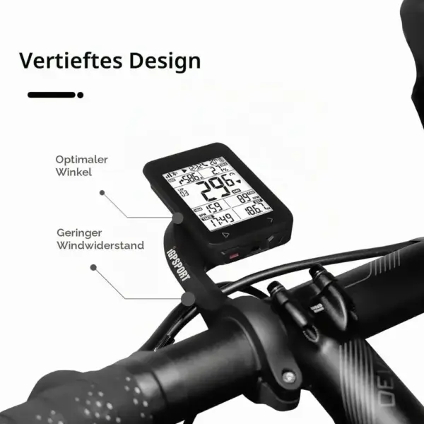 iGPSPORT S60 - verlängerte Fronthalterung für Fahrradcomputer, 31,8-mm-Lenker — 4 iGPSPORT S60 - verlängerte Fronthalterung für Fahrradcomputer, 31,8-mm-Lenker — 4