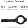 iGPSPORT S60 - extended out-front mount compatible with Garmin Edge — 2 iGPSPORT S60 - extended out-front mount compatible with Garmin Edge — 2