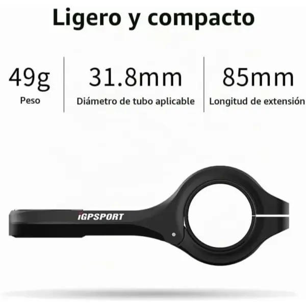 iGPSPORT S60 - Soporte delantero extendido compatible con Garmin Edge — 2 iGPSPORT S60 - Soporte delantero extendido compatible con Garmin Edge — 2