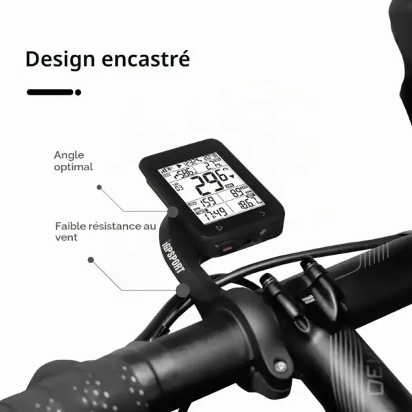 iGPSPORT S60 - Support avant étendu pour compteur vélo, cintre 31,8 mm — 4 iGPSPORT S60 - Support avant étendu pour compteur vélo, cintre 31,8 mm — 4