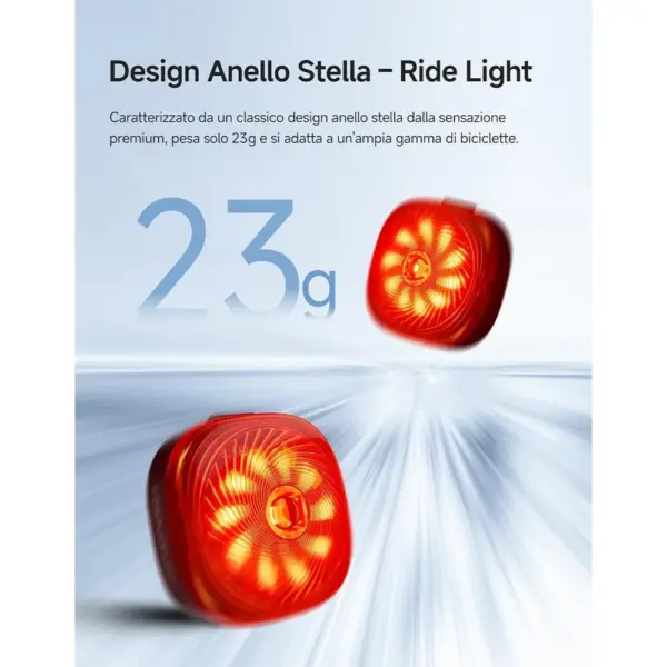 iGPSPORT TL50 - Luce posteriore bici con sensore di frenata e 26 ore di autonomia — 3 iGPSPORT TL50 - Luce posteriore bici con sensore di frenata e 26 ore di autonomia — 3