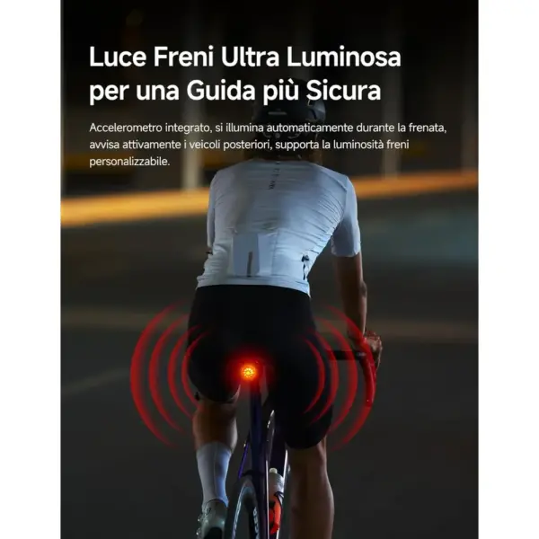 iGPSPORT TL50 - Luce posteriore bici con sensore di frenata e 26 ore di autonomia — 5 iGPSPORT TL50 - Luce posteriore bici con sensore di frenata e 26 ore di autonomia — 5