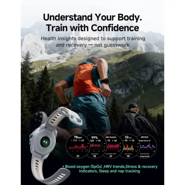 iGPSPORT VeRun - GPS sports watch with 1.32-inch AMOLED screen — 5 iGPSPORT VeRun - GPS sports watch with 1.32-inch AMOLED screen — 5