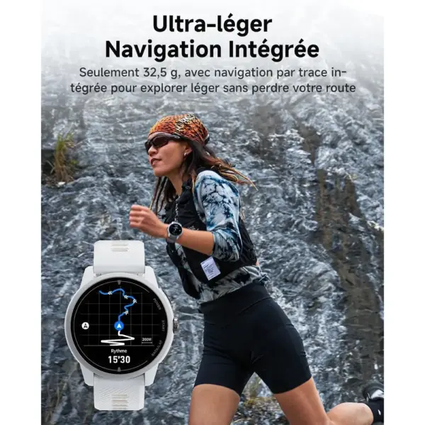 iGPSPORT VeRun - Montre GPS multisport, écran AMOLED 1,32 pouce et navigation — 3 iGPSPORT VeRun - Montre GPS multisport, écran AMOLED 1,32 pouce et navigation — 3