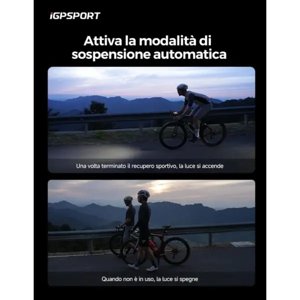 iGPSPORT VS - Luce bici anteriore intelligente da 500 a 1800 lumen — 4 iGPSPORT VS - Luce bici anteriore intelligente da 500 a 1800 lumen — 4