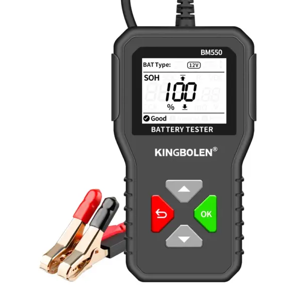 Kingbolen BM550 - testeur de batterie 6, 12 et 24 V — 1 Kingbolen BM550 - testeur de batterie 6, 12 et 24 V — 1
