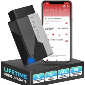 Kingbolen Ediag Elite - OBD2 Diagnosegerät per Bluetooth fürs Smartphone — 1