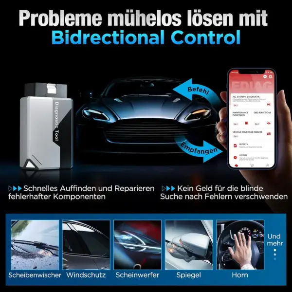 Kingbolen Ediag Elite - OBD2 Diagnosegerät per Bluetooth fürs Smartphone — 3 Kingbolen Ediag Elite - OBD2 Diagnosegerät per Bluetooth fürs Smartphone — 3