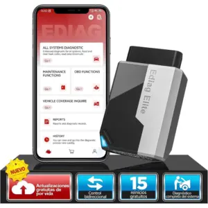 Kingbolen Ediag Elite - diagnosis OBD2 Bluetooth en el móvil — 1