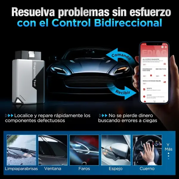 Kingbolen Ediag Elite - diagnosis OBD2 Bluetooth en el móvil — 3 Kingbolen Ediag Elite - diagnosis OBD2 Bluetooth en el móvil — 3