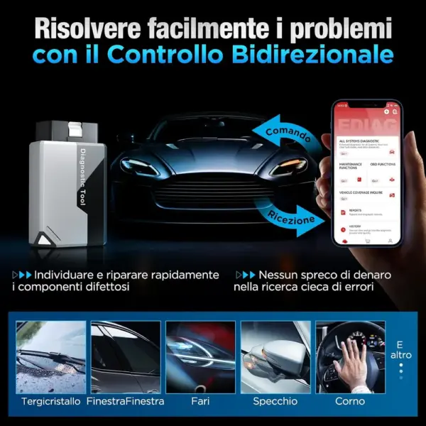 Kingbolen Ediag Elite - diagnosi OBD2 Bluetooth su smartphone — 3 Kingbolen Ediag Elite - diagnosi OBD2 Bluetooth su smartphone — 3