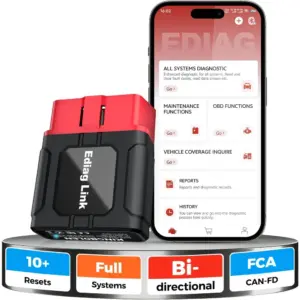 Kingbolen Ediag Link - Bluetooth OBD2 scanner with repair guidance — 1