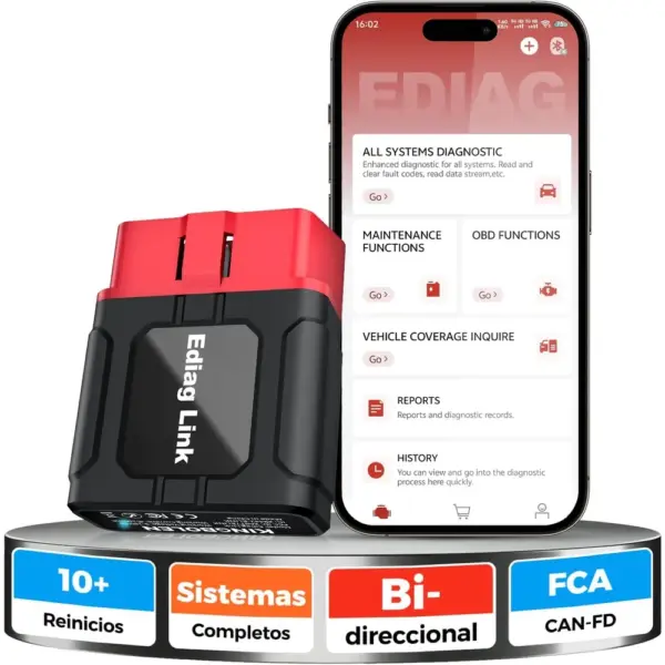 Kingbolen Ediag Link - diagnosis Bluetooth con guía de reparación — 1 Kingbolen Ediag Link - diagnosis Bluetooth con guía de reparación — 1