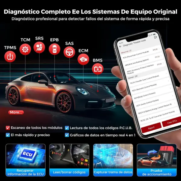 Kingbolen Ediag Link - diagnosis Bluetooth con guía de reparación — 4 Kingbolen Ediag Link - diagnosis Bluetooth con guía de reparación — 4