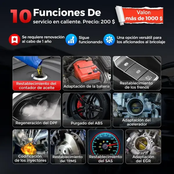 Kingbolen Ediag Link - diagnosis Bluetooth con guía de reparación — 5 Kingbolen Ediag Link - diagnosis Bluetooth con guía de reparación — 5