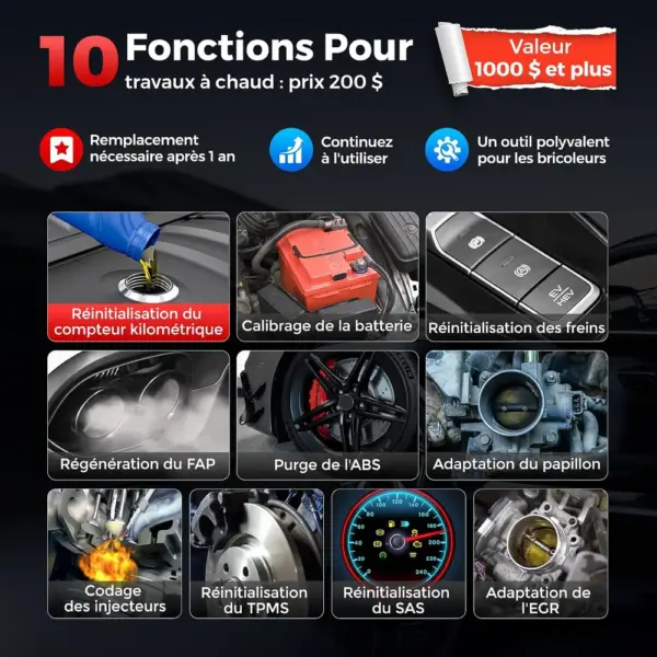 Kingbolen Ediag Link - diagnostic Bluetooth avec guide de réparation — 5 Kingbolen Ediag Link - diagnostic Bluetooth avec guide de réparation — 5