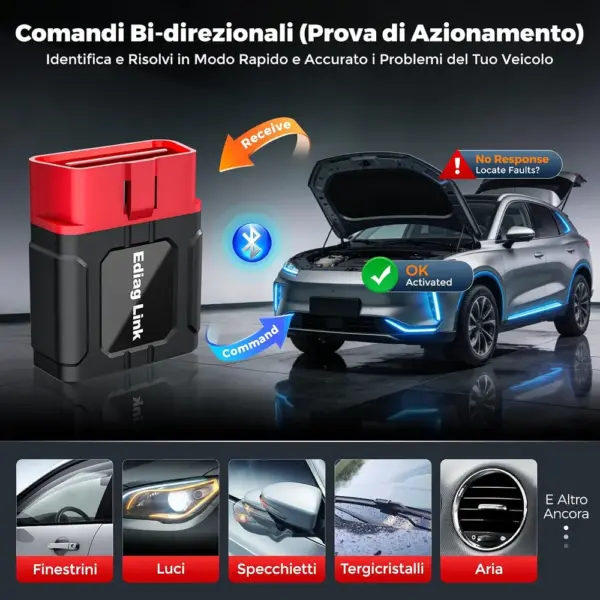 Kingbolen Ediag Link - diagnosi Bluetooth con guida alla riparazione — 3 Kingbolen Ediag Link - diagnosi Bluetooth con guida alla riparazione — 3