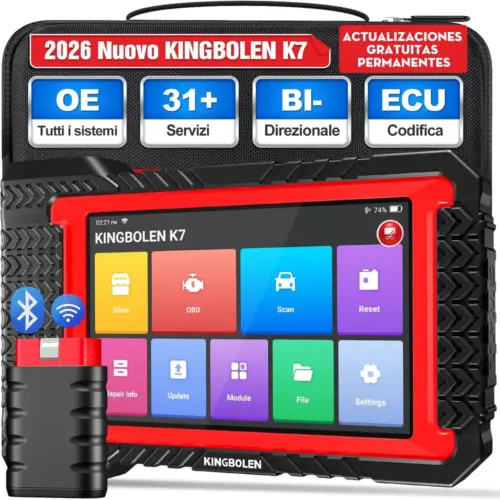 Kingbolen K7 - máquina de diagnosis de 7 pulgadas con actualizaciones de por vida — 1 Kingbolen K7 - máquina de diagnosis de 7 pulgadas con actualizaciones de por vida — 1
