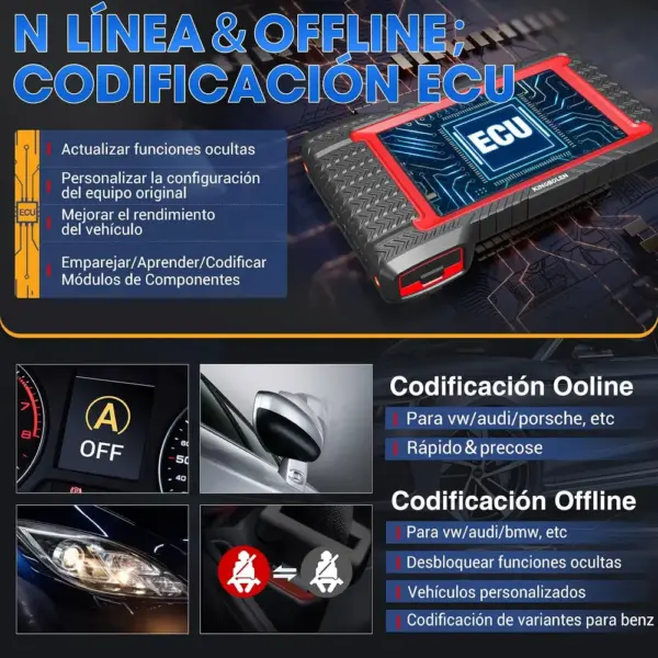 Kingbolen K7 - máquina de diagnosis de 7 pulgadas con actualizaciones de por vida — 4 Kingbolen K7 - máquina de diagnosis de 7 pulgadas con actualizaciones de por vida — 4