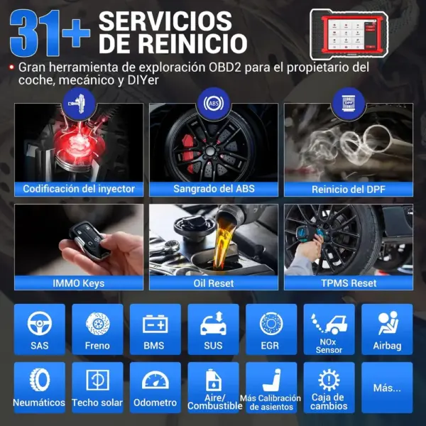 Kingbolen K7 - máquina de diagnosis de 7 pulgadas con actualizaciones de por vida — 5 Kingbolen K7 - máquina de diagnosis de 7 pulgadas con actualizaciones de por vida — 5
