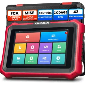 Kingbolen K8 Elite - valise de diagnostic 8 pouces avec caméra — 1