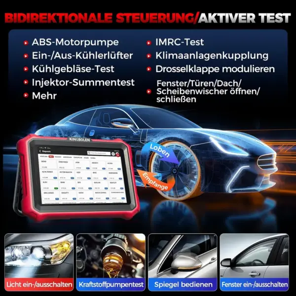 Kingbolen K8 Pro - kabelloses Diagnosegerät mit lebenslangen Updates — 3 Kingbolen K8 Pro - kabelloses Diagnosegerät mit lebenslangen Updates — 3