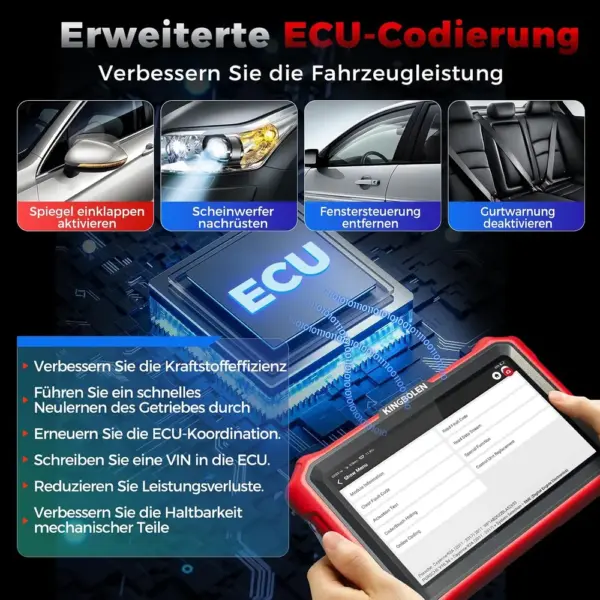 Kingbolen K8 Pro - kabelloses Diagnosegerät mit lebenslangen Updates — 4 Kingbolen K8 Pro - kabelloses Diagnosegerät mit lebenslangen Updates — 4