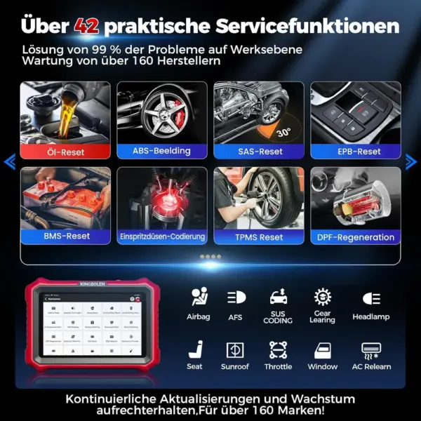 Kingbolen K8 Pro - kabelloses Diagnosegerät mit lebenslangen Updates — 5 Kingbolen K8 Pro - kabelloses Diagnosegerät mit lebenslangen Updates — 5