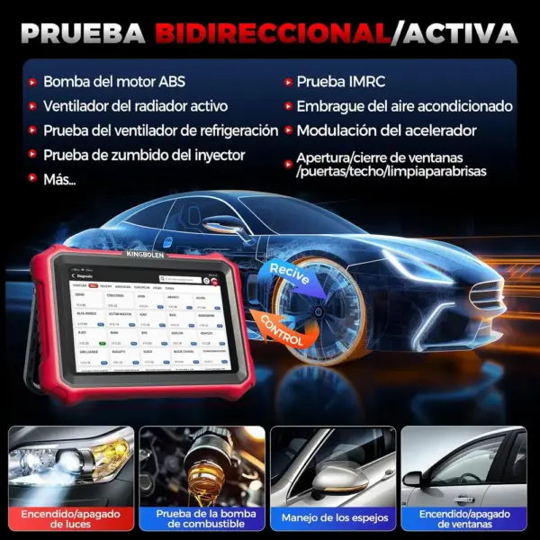 Kingbolen K8 Pro - máquina de diagnosis inalámbrica con actualizaciones de por vida — 3 Kingbolen K8 Pro - máquina de diagnosis inalámbrica con actualizaciones de por vida — 3