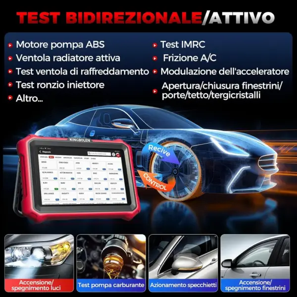 Kingbolen K8 Pro - strumento di diagnosi wireless, aggiornamenti a vita — 3 Kingbolen K8 Pro - strumento di diagnosi wireless, aggiornamenti a vita — 3