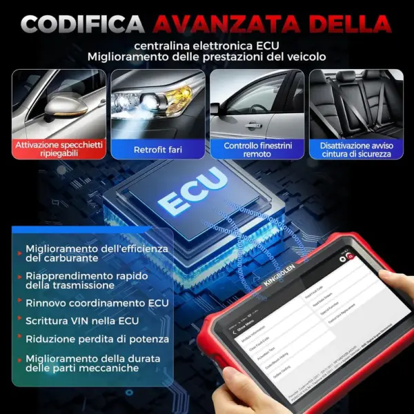Kingbolen K8 Pro - strumento di diagnosi wireless, aggiornamenti a vita — 4 Kingbolen K8 Pro - strumento di diagnosi wireless, aggiornamenti a vita — 4