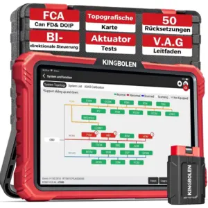 Kingbolen K10 Pro - OBD2-Diagnosegerät für alle Systeme — 1
