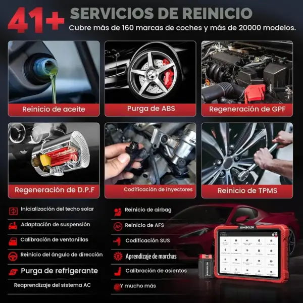 Kingbolen K10 Pro - máquina de diagnosis multimarca — 4 Kingbolen K10 Pro - máquina de diagnosis multimarca — 4