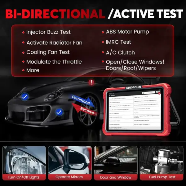 Kingbolen K10 Pro - máquina de diagnosis multimarca — 5 Kingbolen K10 Pro - máquina de diagnosis multimarca — 5
